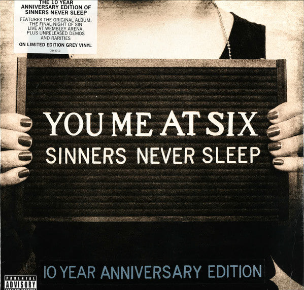 You Me at Six – Sinners (Coloured Vinyl) 🇺🇸