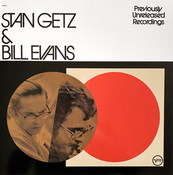 Stan & Bill Evans Getz – Previously Unreleased Recordings (Verve Acoustic Sound Series) 🇺🇸