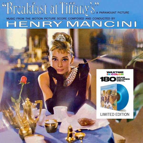 Henry Mancini – Breakfast at Tiffany's OST (Limited/180g/dmm/transparent Blue Colored Vinyl) 🇺🇸