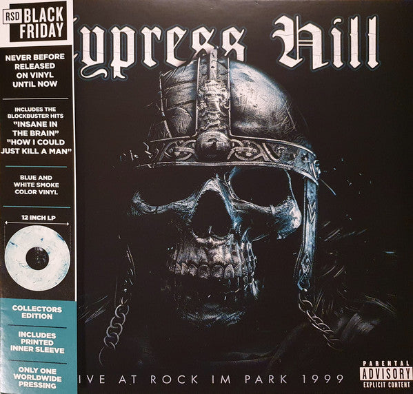 Cypress Hill – Live at Rock Im Park 1999 (Blue & White Smoke Theme Vinyl) (RSD) 🇺🇸