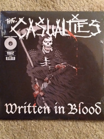 Casualties – Written in Blood (White Vinyl) 🇺🇸