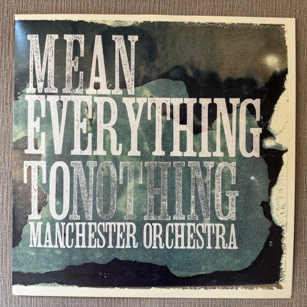 Manchester Orchestra – Mean Everything to Nothing (Blue Swirl Vinyl/180G) 🇺🇸