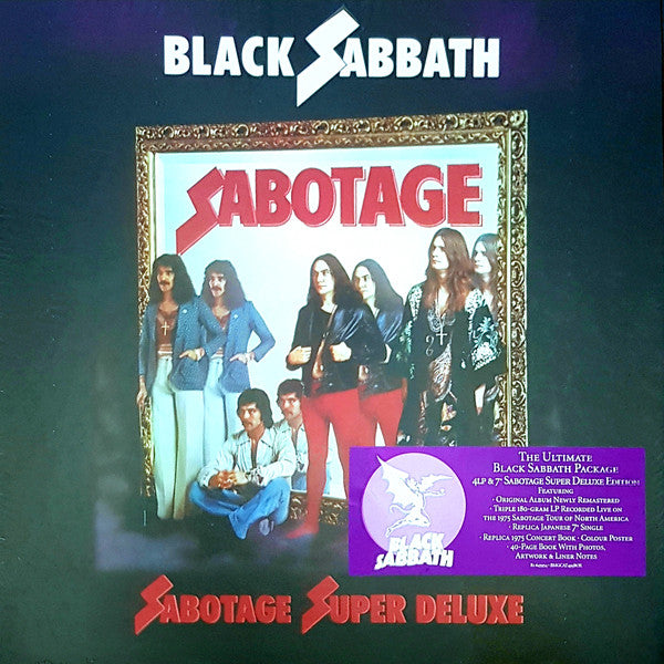 Black Sabbath – Sabotage (Super Deluxe Edition/4LP/7INCH) 🇺🇸