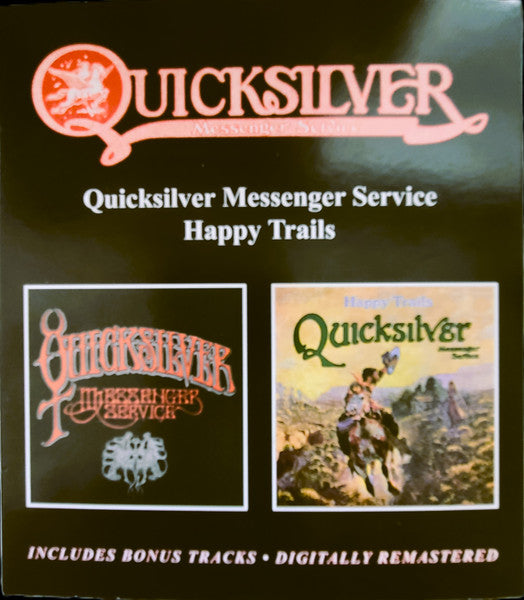 Quicksilver Messenger Service – Quicksilver Messenger Service / Happy Trails [CD Nuevo] 💿 🇺🇸