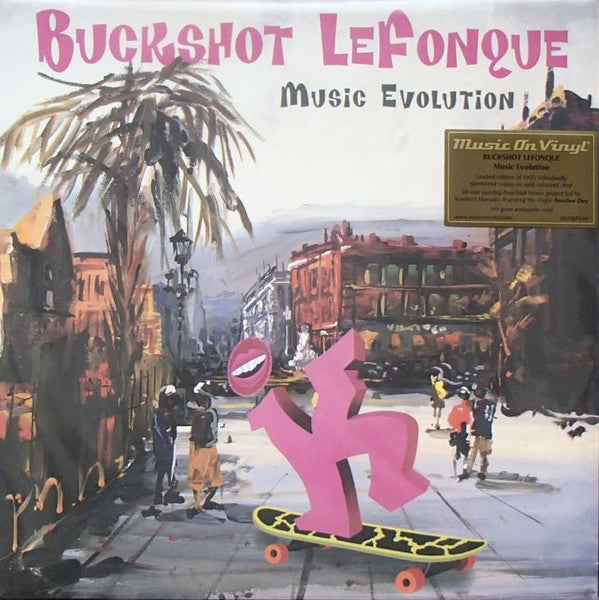 Buckshot Lefonque – Music Evolution (Pink Vinyl/180G/Numbered) 🇺🇸