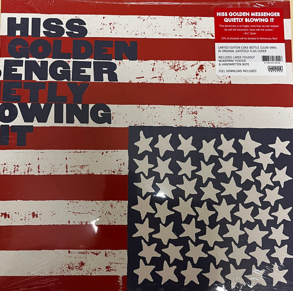 Hiss Golden Messenger – Quietly Blowing It (Alternate Cover Version/Coke Bottle Clear Vinyl) 🇺🇸