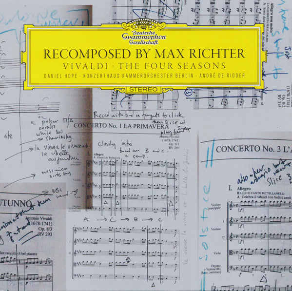 Hope / Konzerthaus Berlin Cham Orch / De Ridder – Vivaldi: Four Seasons (Recomposed by Max Richter) [CD Nuevo] 💿 🇺🇸