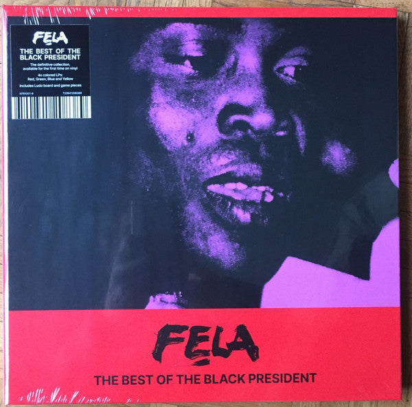 Fela Kuti – Best of the Black President (4LP/Red/Green/Blue/Yellow Vinyl) 🇺🇸