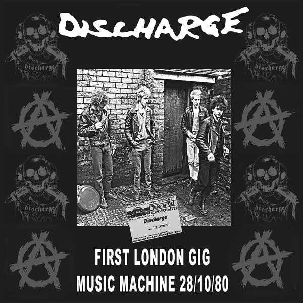 Discharge – Live at the Music MacHine 1980 (Clear Vinyl) 🇺🇸