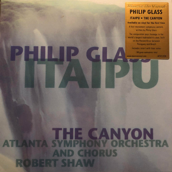 Philip Glass – Itaipu / Canyon (2LP/180G/Insert with Liner Notes/Deluxe Heavyweight Sleeve with Gloss Laminate) 🇺🇸