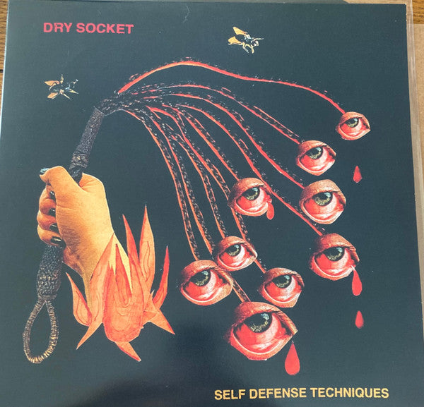 Dry Socket – Self Defense Techniques (2LP/Galaxy Effect: T1 Ruby Transparent/Black Vinyl) (I) 🇺🇸