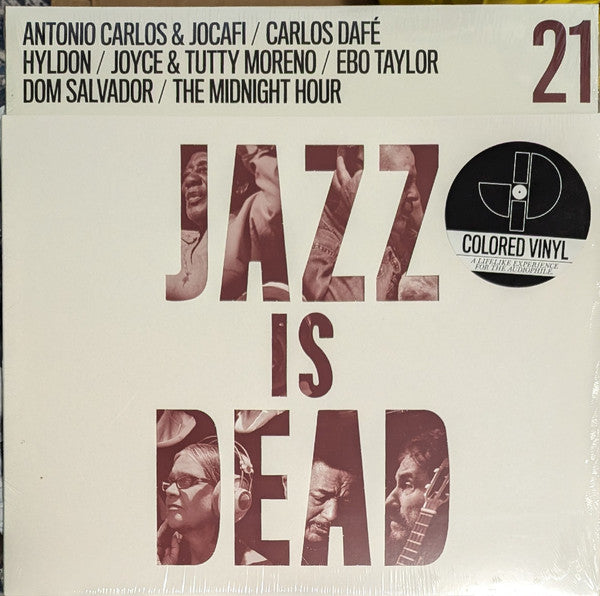 Adrian; Ali Shaheed Muhammad Younge – Jazz is Dead 021 (Red Vinyl) 🇺🇸