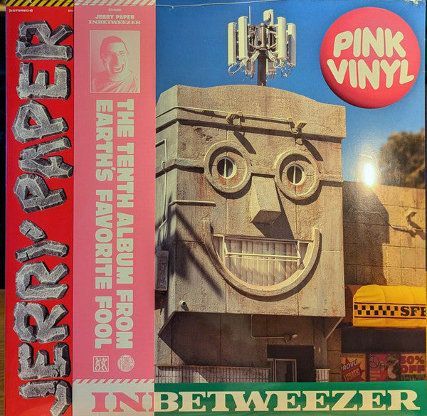 Jerry Paper – Inbetweezer (Bubble Gum Pink Marble Vinyl) 🇺🇸