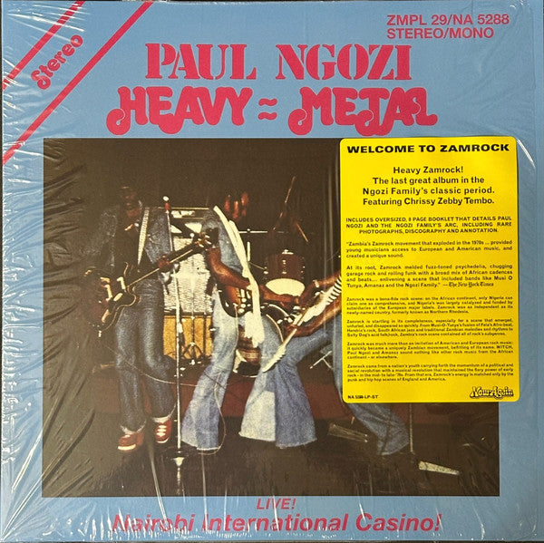 Paul Ngozi – Heavy: Metal - Live! Nairobi International Casino! 🇺🇸