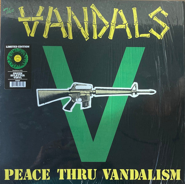 Vandals – Peace Thru Vandalism (Green/Black Splatter Vinyl) 🇺🇸