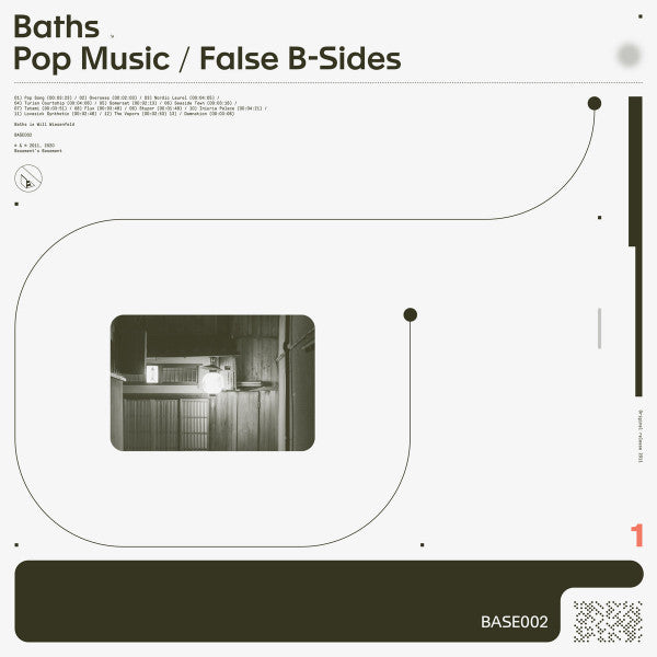 Baths – Pop Music / False B-sides (Cream Color Vinyl) 🇺🇸