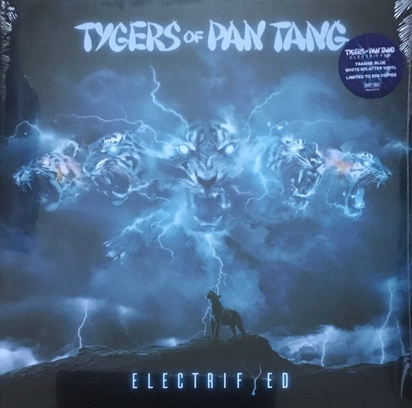 Tygers of Pan Tang – Electrifyed (Transparent Blue W/ White Splatter Vinyl) 🇺🇸