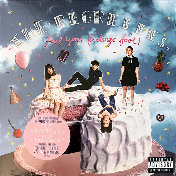 Regrettes – Feel Your Feelings Fool! (X) (Marbled Pink & Blue Vinyl) 🇺🇸