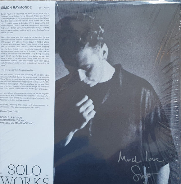 Simon Raymonde – Solo Works 96-98 (2LP) 🇺🇸