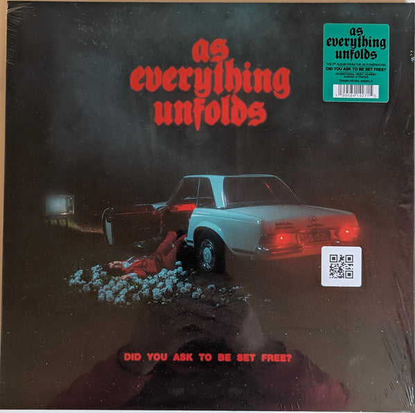 As Everything Unfolds – Did You Ask to Be SET Free? (Transparent Petrol Green Vinyl) 🇺🇸