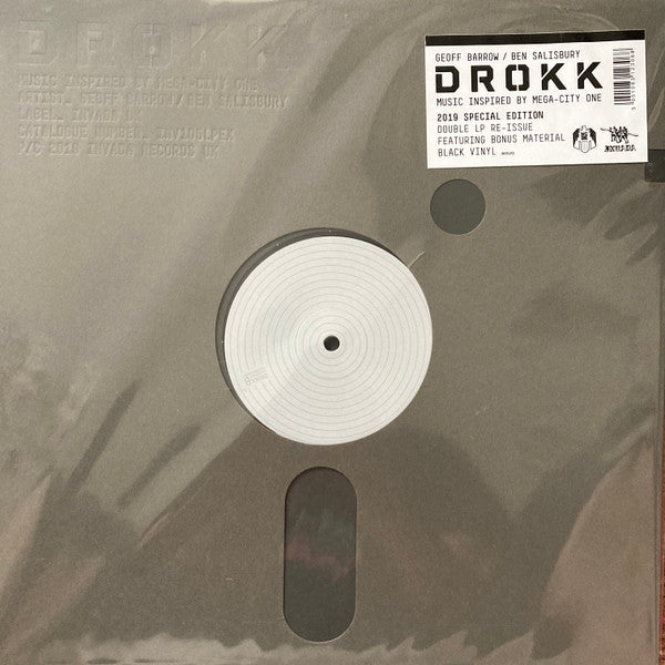 Geoff & Ben Salisbury Barrow – Drokk: Music Inspired By Mega-city One (2LP) 🇺🇸
