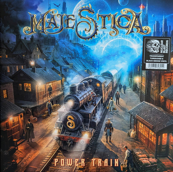 Majestica – Power Train (Trans Turquoise & Black Smoke Vinyl) 🇺🇸
