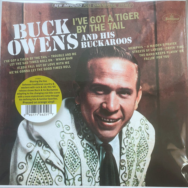 Buck Owens – I've Got a Tiger by the Tail (Orange Vinyl) (RSD) 🇺🇸