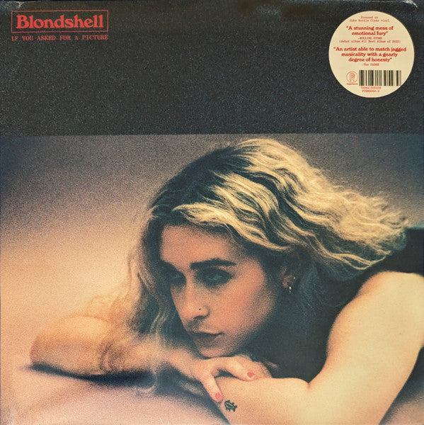Blondshell – If You Asked for a Picture (X) (Coke Bottle Clear Vinyl) 🇺🇸
