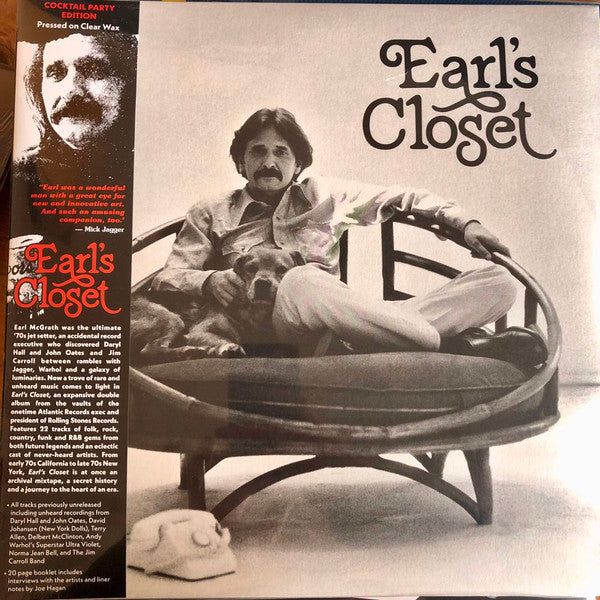 Various Artists – Earl’s Closet: the Lost Archive of Earl McGrath, 1970-1980 (2LP/180G/Clear Vinyl) 🇺🇸