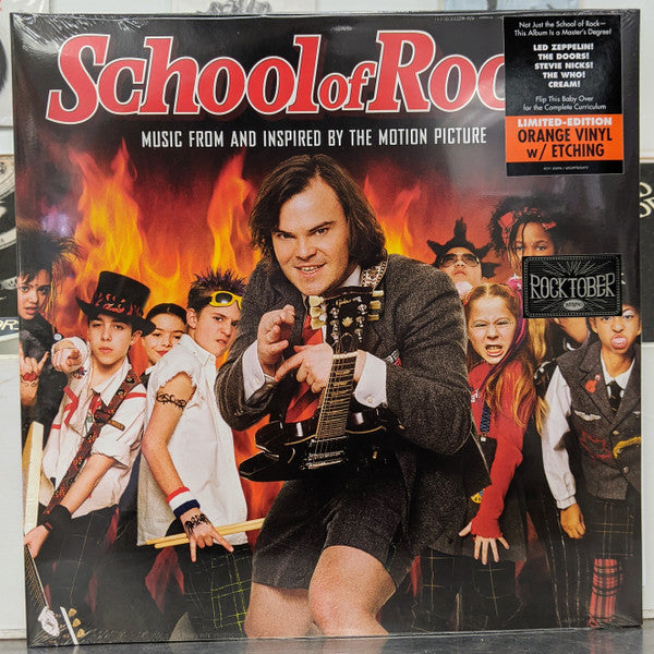 School of Rock – School of Rock (Music from & Inspired by the Motion Picture) (2LP/Orange Vinyl) (Rocktober) 🇺🇸
