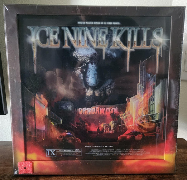 Ice Nine Kills – Welcome to Horrorwood: Under Fire (X) (Deluxe) (Orange/Red Splatter Vinyl/3LP) 🇺🇸