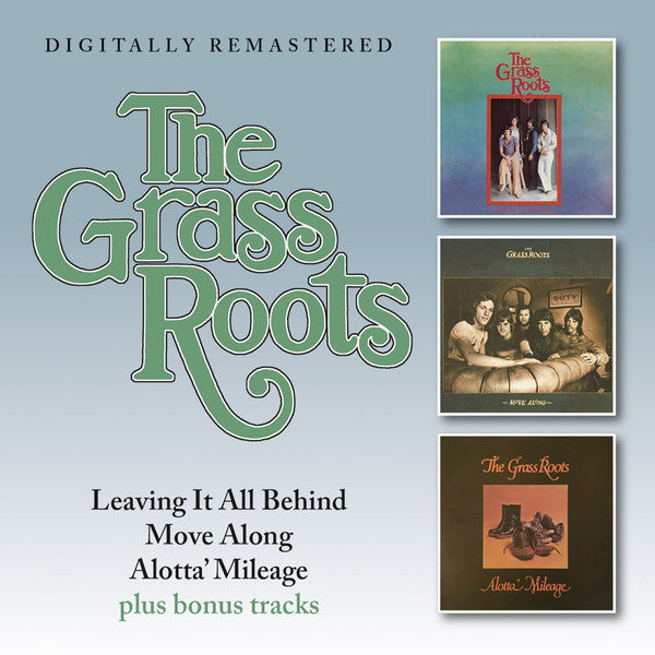 Grass Roots – Leaving It All Behind / Move Along / Alotta Mileage [CD Nuevo] 💿 🇺🇸