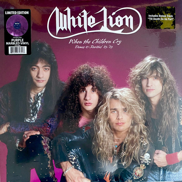 White Lion – When The Children Cry - Demos & Rarities '83-'89 (Purple Vinyl/Remastered) 🇺🇸