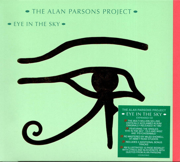 Alan Project Parsons – Eye in the Sky (Abbey Road Remaster) (Expanded Edition/Deluxe Edition) [CD Nuevo] 💿 🇺🇸