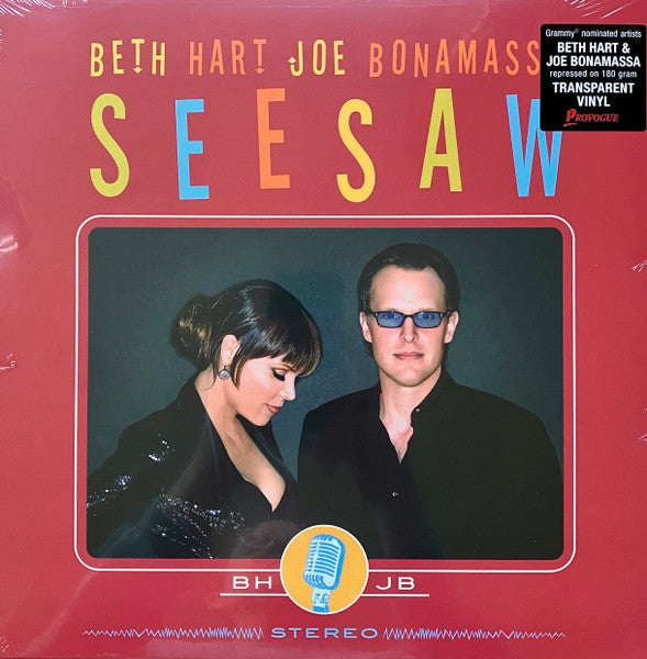 Beth Hart & Joe Bonamassa – Seesaw (Transparent Vinyl) 🇺🇸
