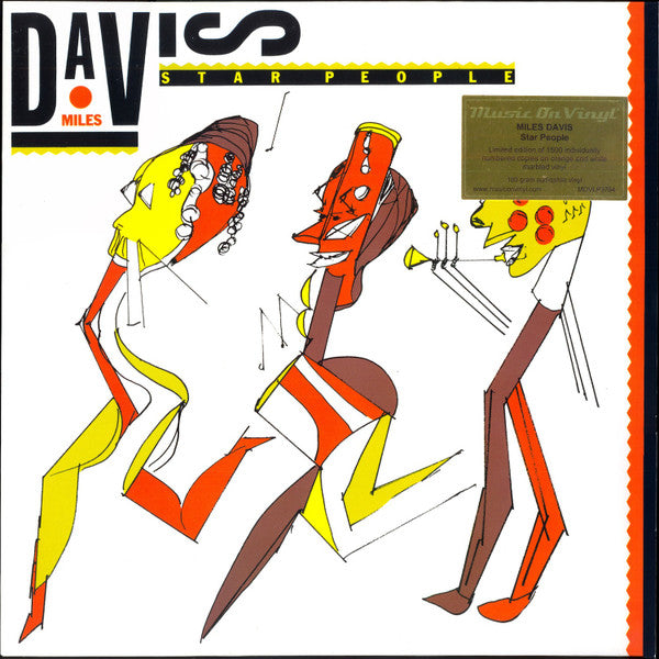 Miles Davis – Star People (Orange & White Marbled Vinyl/180G) 🇺🇸