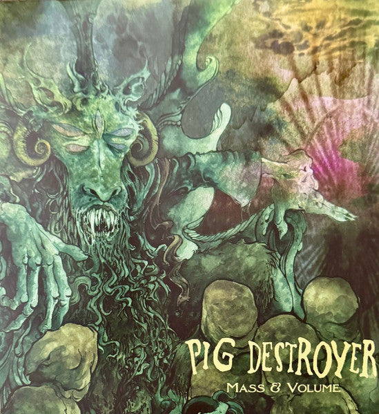 Pig Destroyer – Mass & Volume (Christmas Tree Marble Vinyl) 🇺🇸
