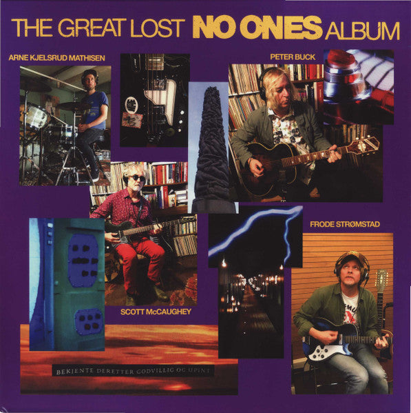 No Ones – Great Lost No Ones Album (Yellow with Purple Splatter Vinyl) 🇺🇸