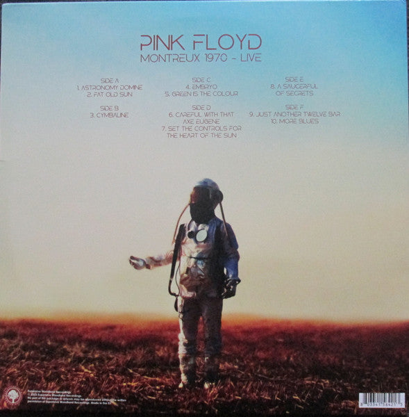 Pink Floyd – Montreux 1970 - Live (3LP) 🇺🇸