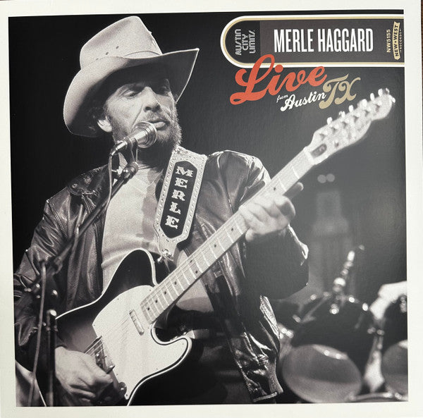 Merle Haggard – Live from Austin, Tx '85 (Black & Blue Marble Vinyl/50thanniversary) 🇺🇸