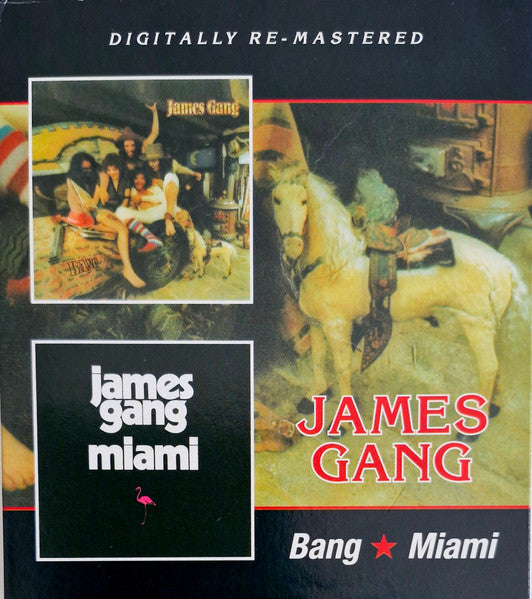 James Gang – Bang / Miami (Remastered) [CD Nuevo] 💿 🇺🇸