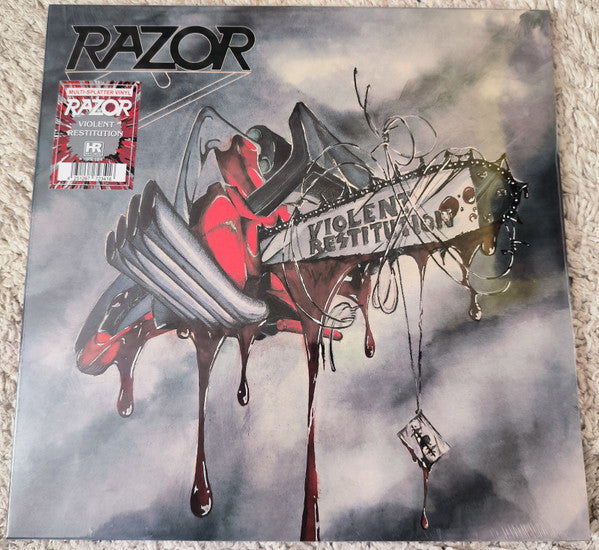 Razor – Violent Restitution (Multi-splatter Vinyl) 🇺🇸
