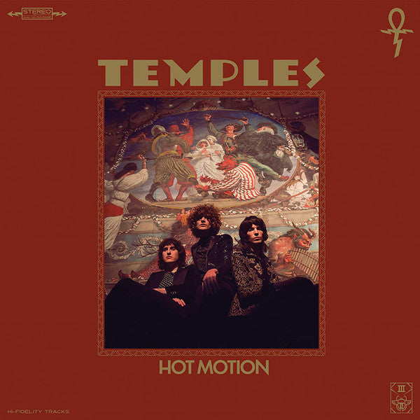 Temples – Hot Motion (Forest Green/Tan with Red/Yellow Splatter Vinyl) 🇺🇸