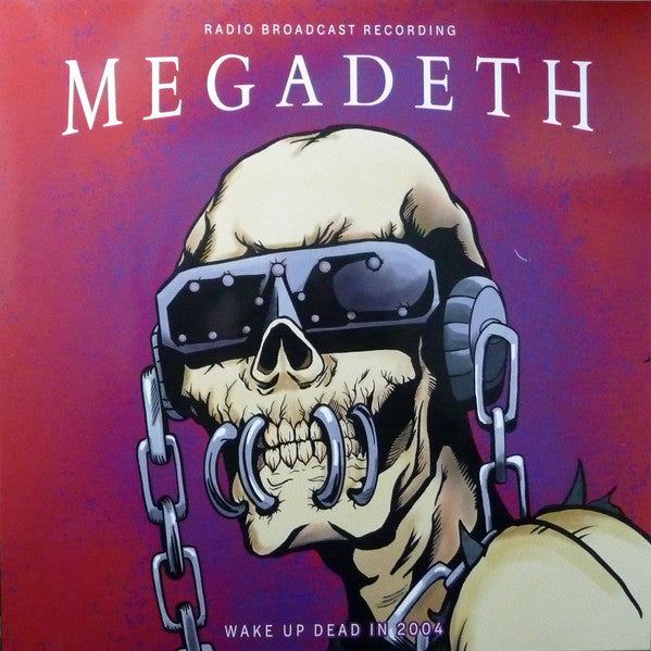 Megadeth – Wake up Dead in 2004/Radio Broadcast (Red Vinyl) 🇺🇸