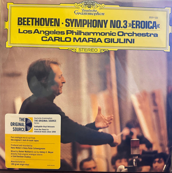 Carlo Maria & Los Angeles Philharmonic Giulini – Beethoven: Symphony No. 3 Eroica (180G/2LP) 🇺🇸