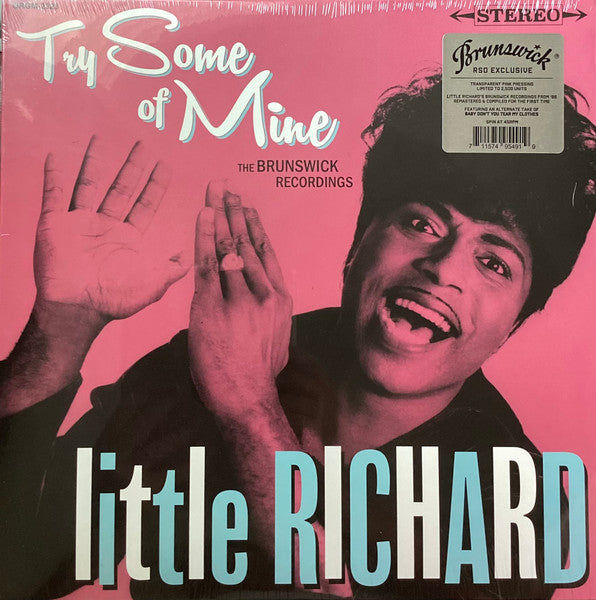 Little Richard – Try Some of Mine: the Brunswick Recordings (Transparent Pink Vinyl) (RSD) 🇺🇸