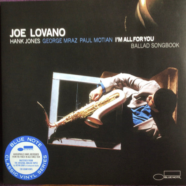 Joe Lovano – I'm All for You (Blue Note Classic Vinyl Series) (2LP) 🇺🇸