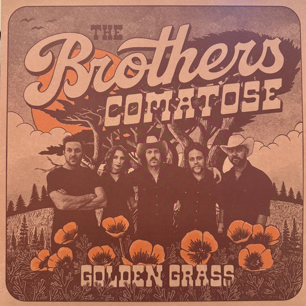 Brothers Comatose – Golden Grass (Splattered Orange & Blue Vinyl) 🇺🇸
