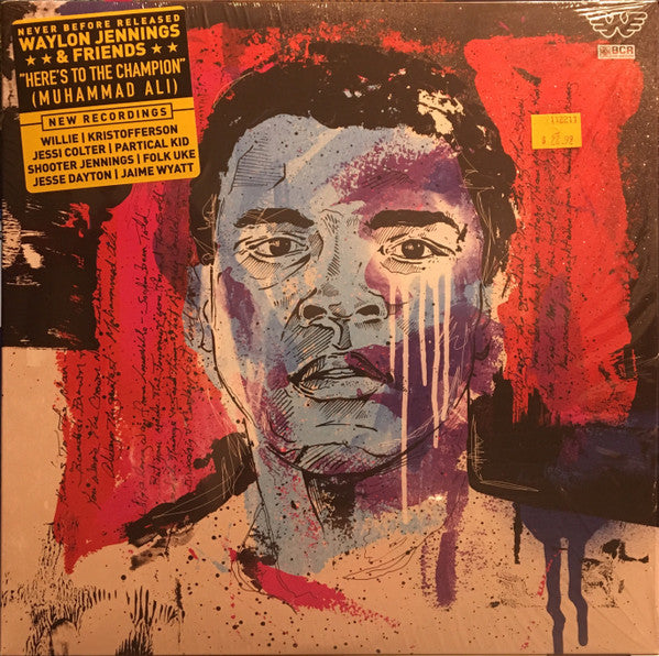 Waylon & Friends Jennings – Here's to the Champion (Muhammed Ali) (150G/Swimming Pool Vinyl) 🇺🇸