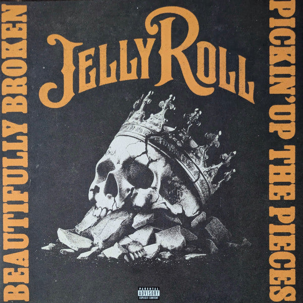 Jelly Roll – Beautifully Broken (Pickin' up the Pieces) (Tequila Sunrise Vinyl) (RSD) 🇺🇸